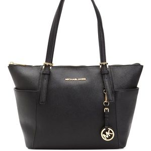 Michael Kors Jet Set Leather Tote